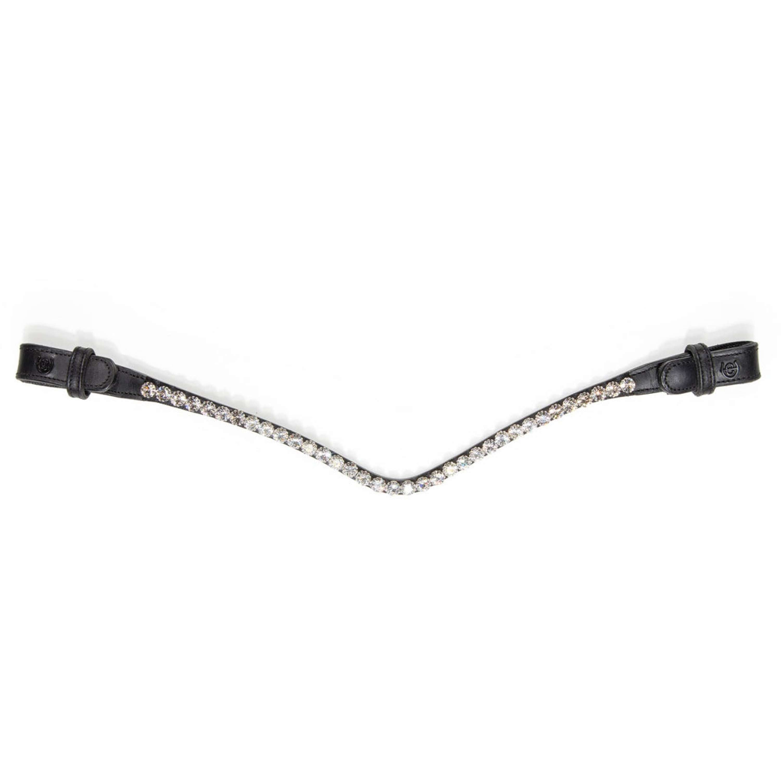 Equestrian Stockholm Frontriem Faded 8mm Crystal