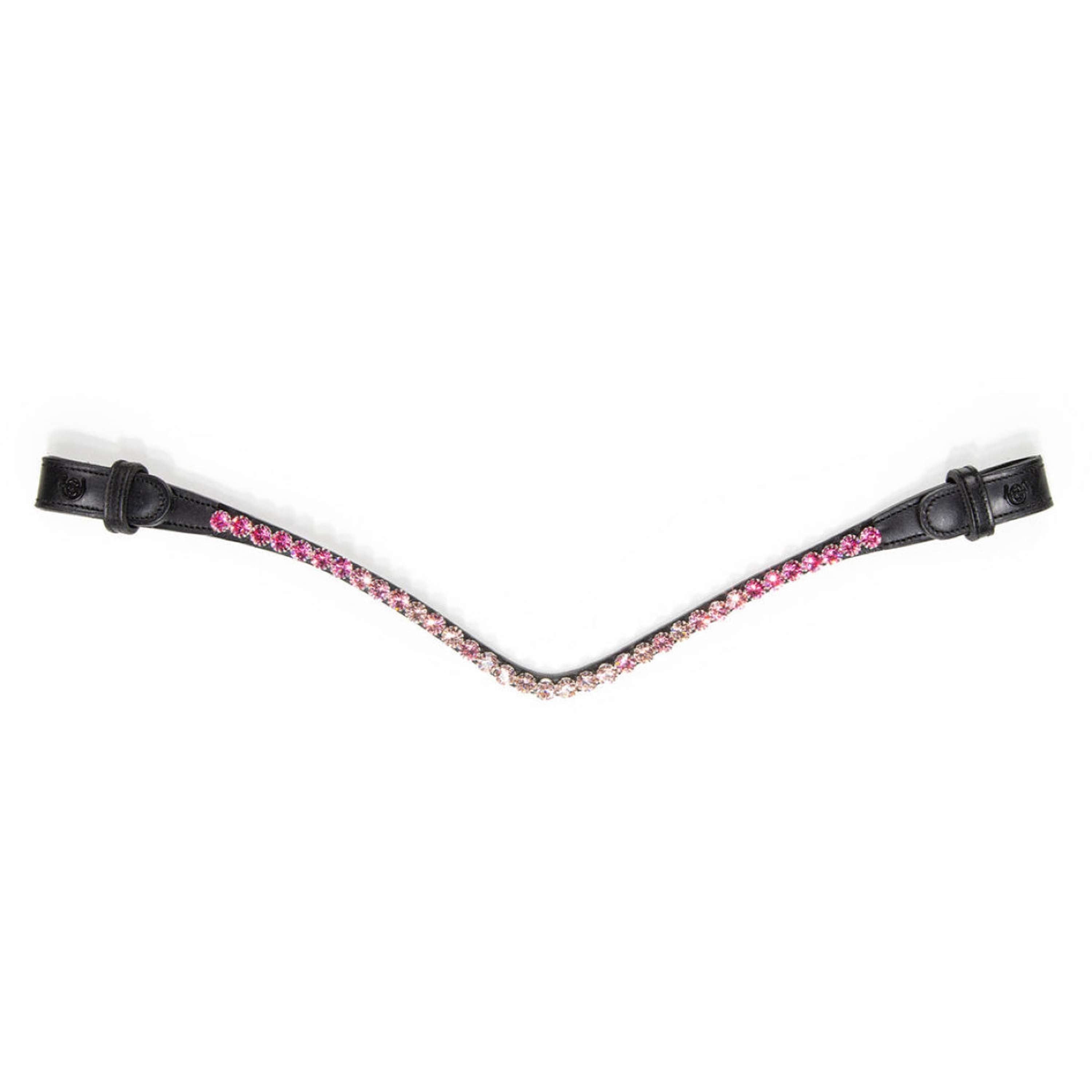 Equestrian Stockholm Frontriem Faded 8mm Roze