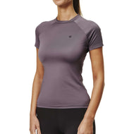Equestrian Stockholm Shirt Dynamic Short Sleeve Dark Violet