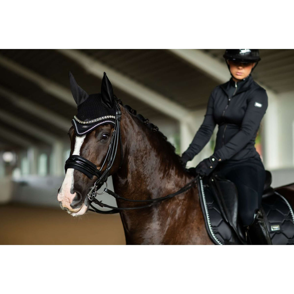 Equestrian Stockholm Zadeldekje Dressuur Black Edition