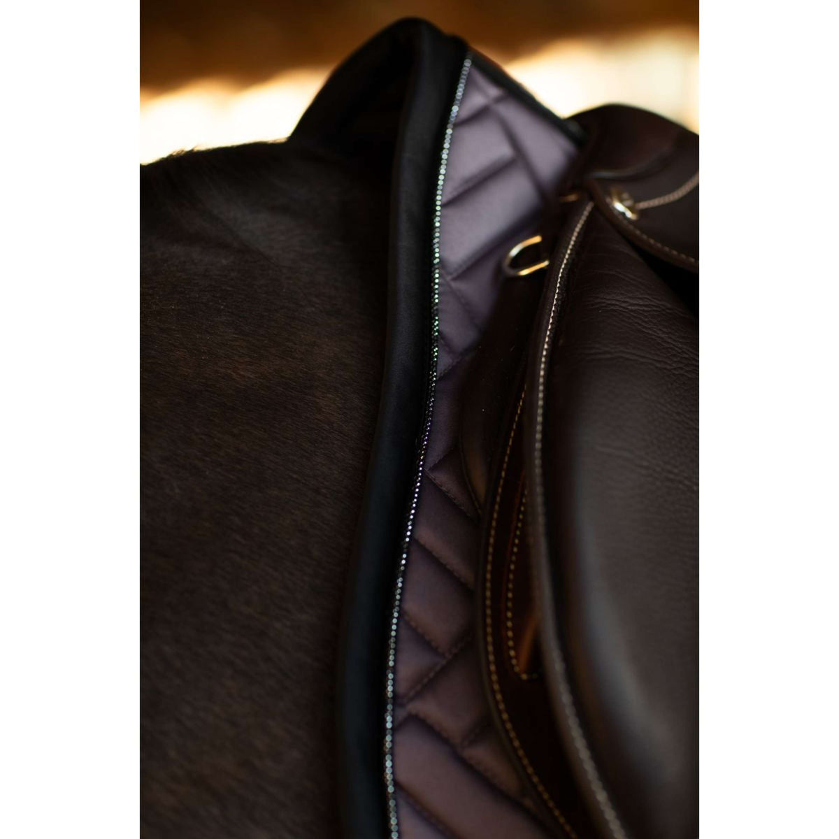 Equestrian Stockholm Zadeldekje Modern Springen Dark Violet