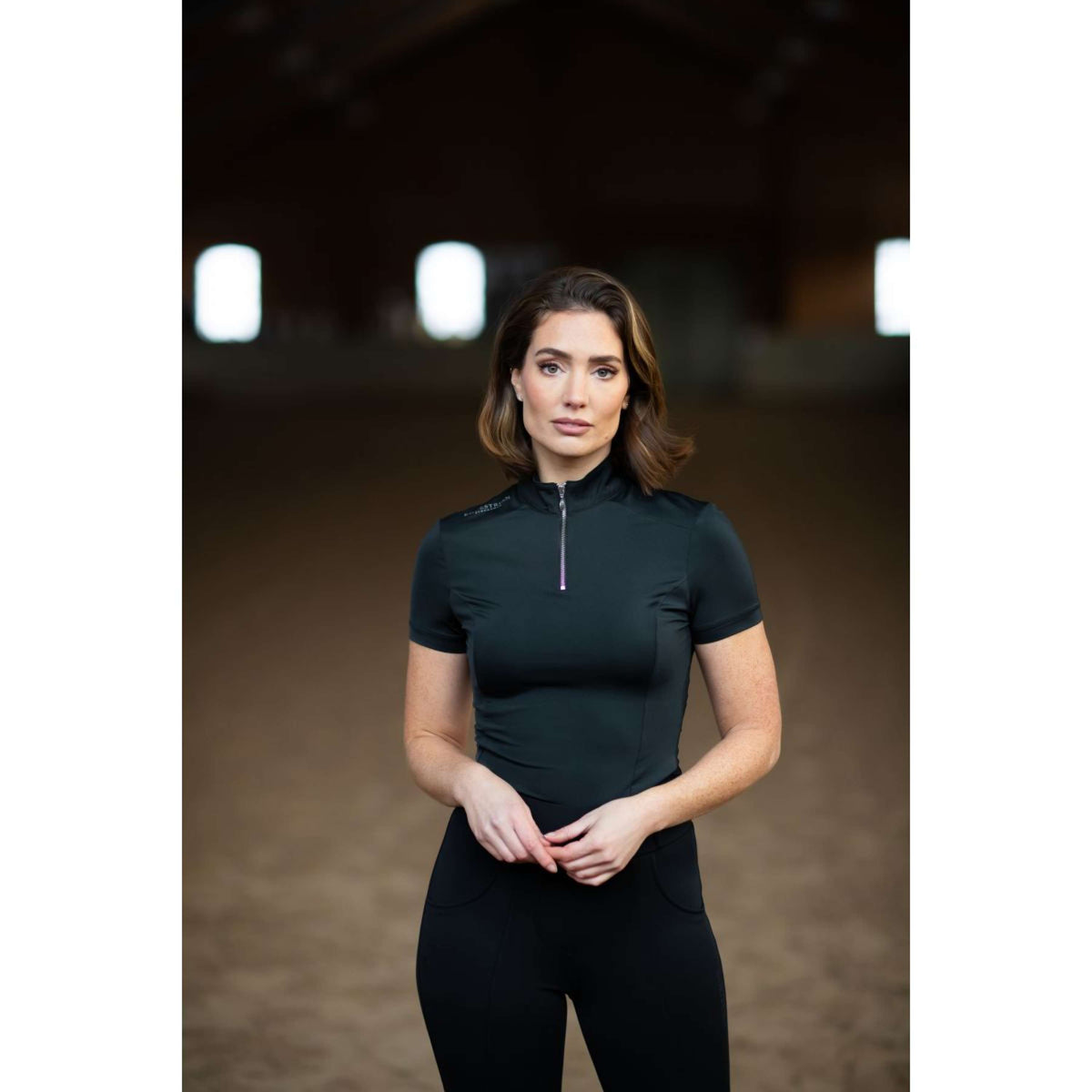 Equestrian Stockholm Shirt UV Protection Black Edition
