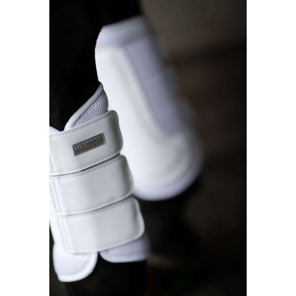 Equestrian Stockholm Beenbeschermers Classic Mesh White Silver