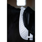Equestrian Stockholm Zadeldekje Modern Dressuur White Silver