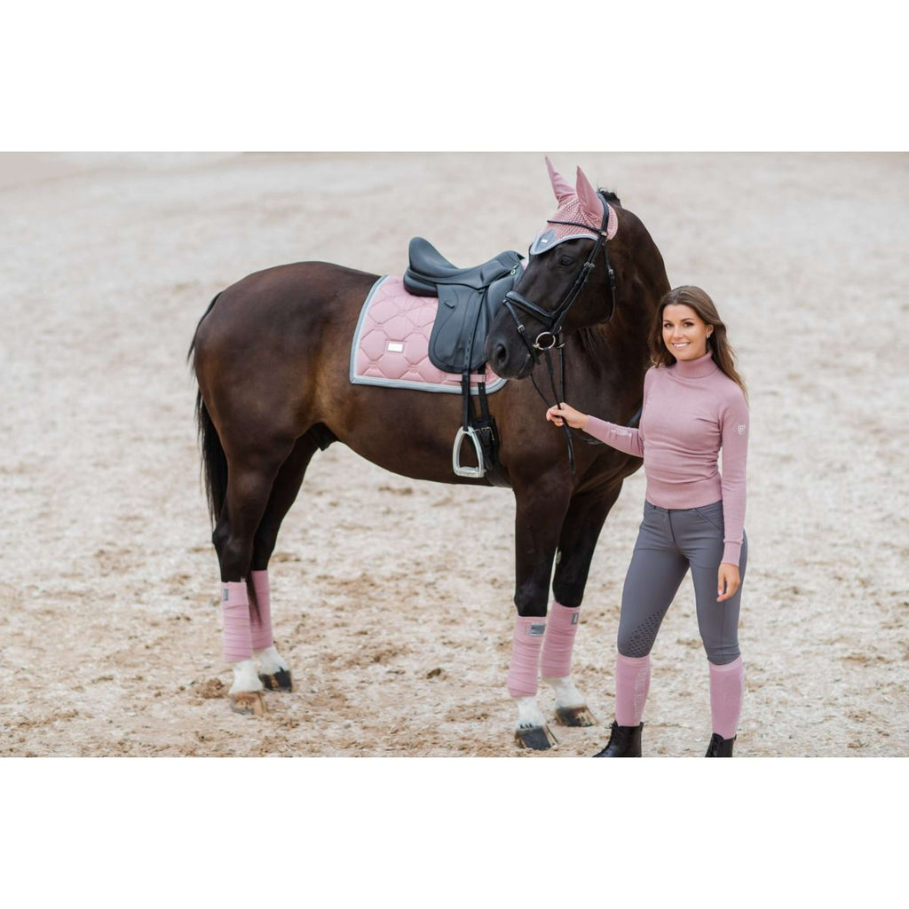Equestrian Stockholm Zadeldekje Dressuur Pink Pearl