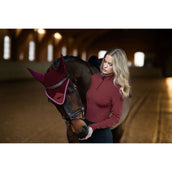 Equestrian Stockholm Oornetje Modern Crystal Bordeaux