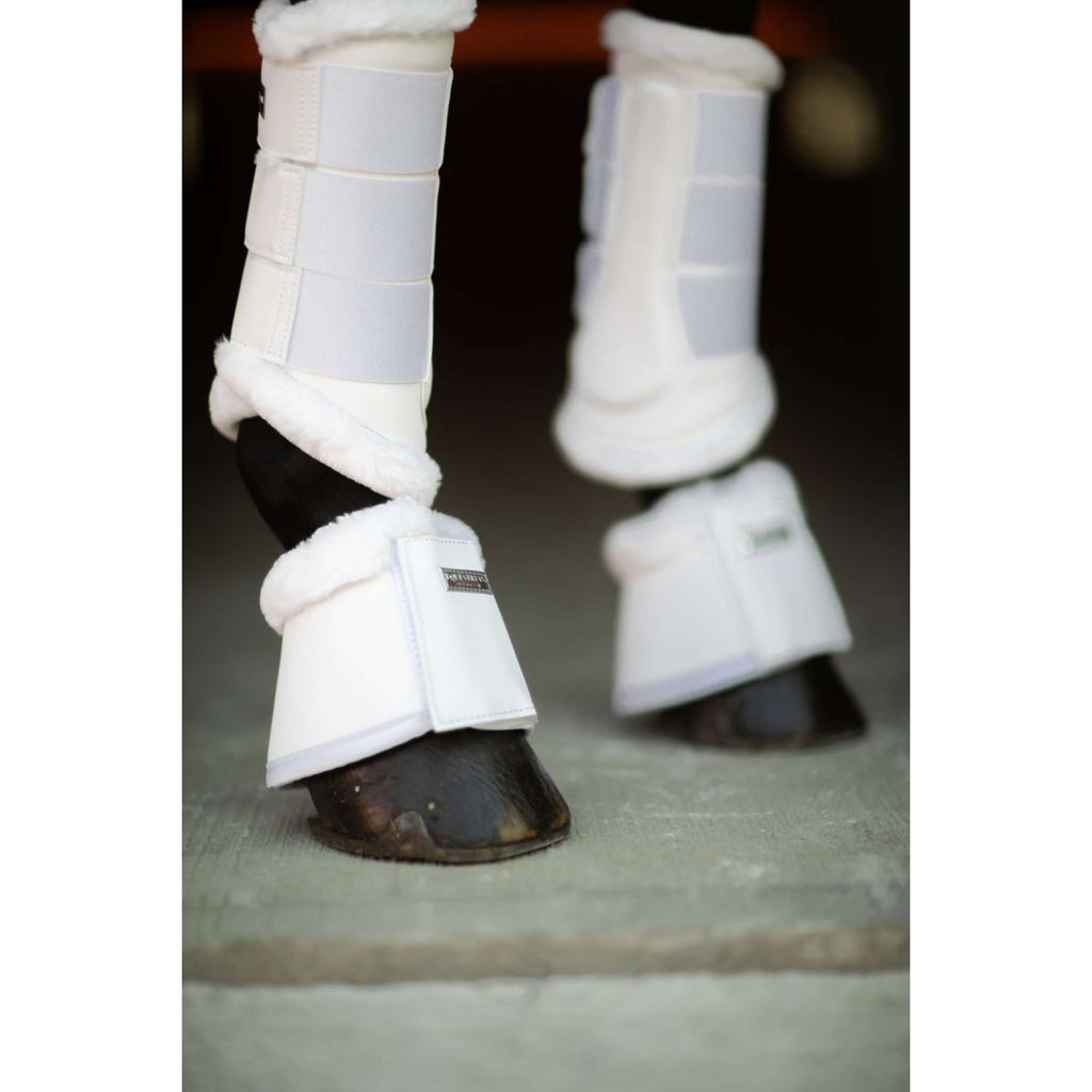 Equestrian Stockholm Beenbeschermers White Silver