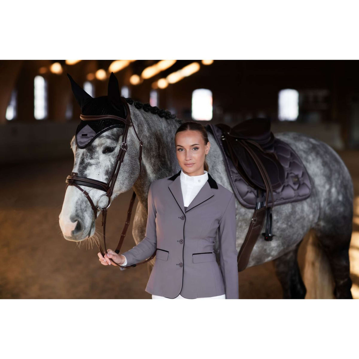 Equestrian Stockholm Wedstrijdjasje Classic Dark Violet
