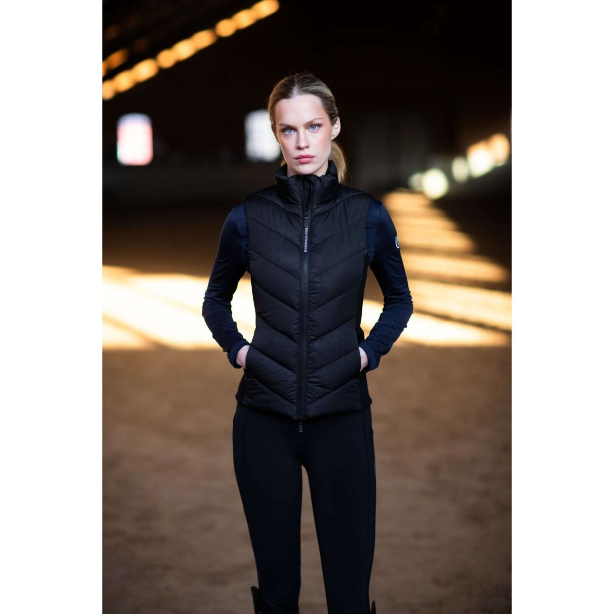 Equestrian Stockholm Bodywarmer Versatile Zwart