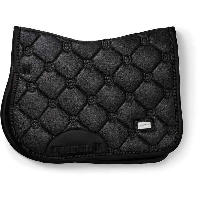 Equestrian Stockholm Zadeldekje Springen All Black Glimmer