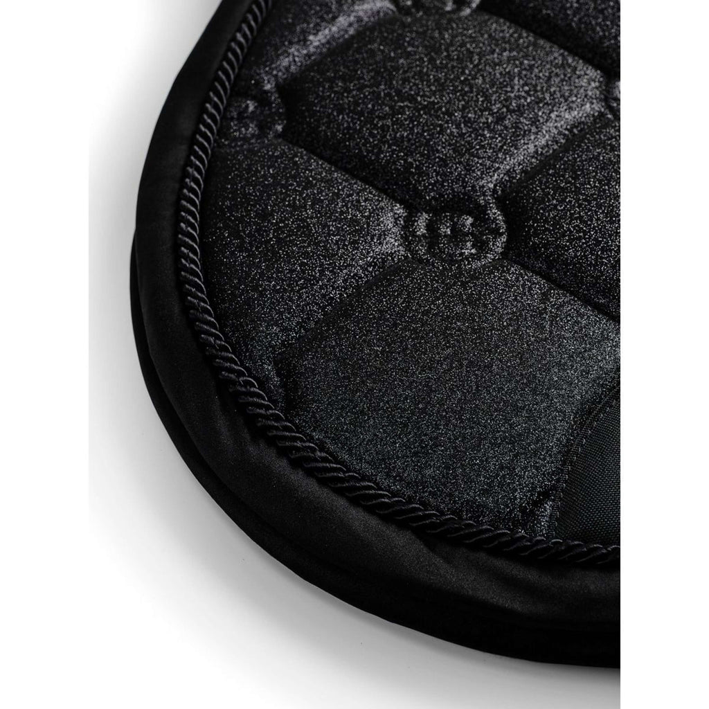 Equestrian Stockholm Zadeldekje Springen All Black Glimmer
