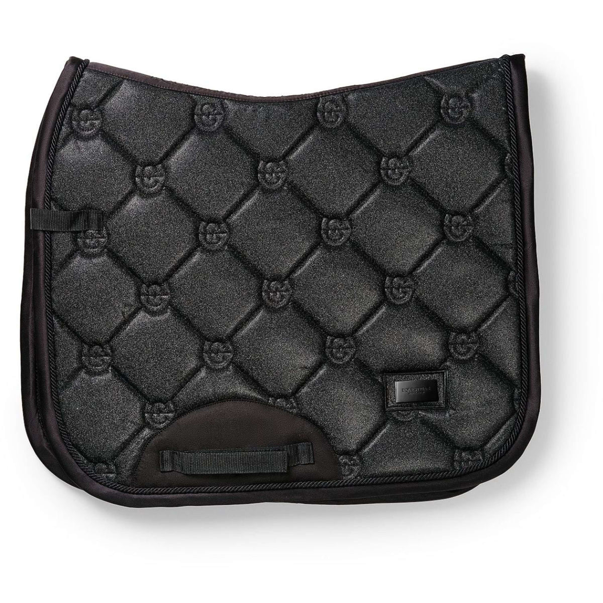 Equestrian Stockholm Zadeldekje Dressuur All Black Glimmer