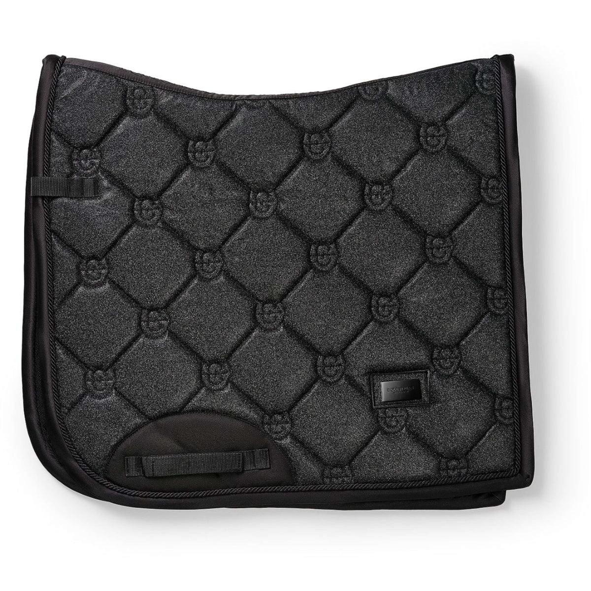 Equestrian Stockholm Zadeldekje Dressuur All Black Glimmer