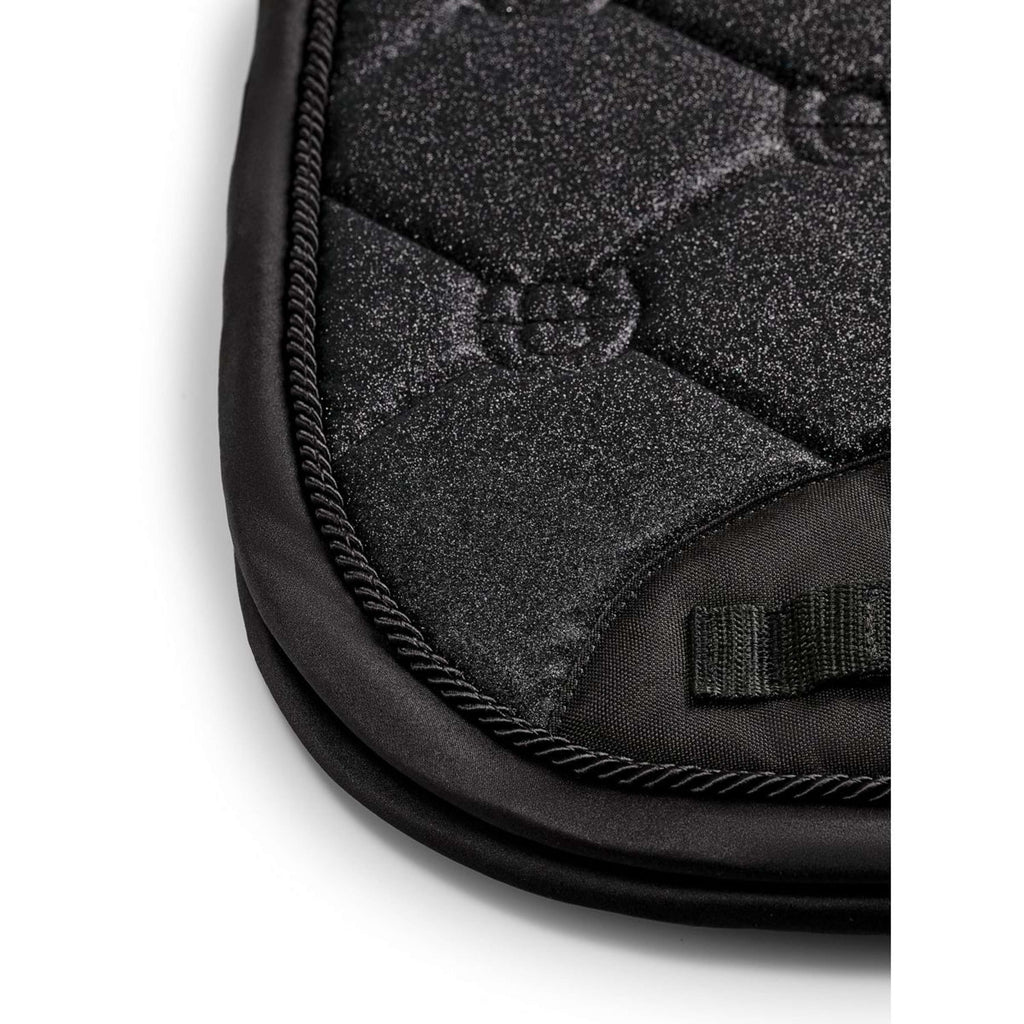 Equestrian Stockholm Zadeldekje Dressuur All Black Glimmer