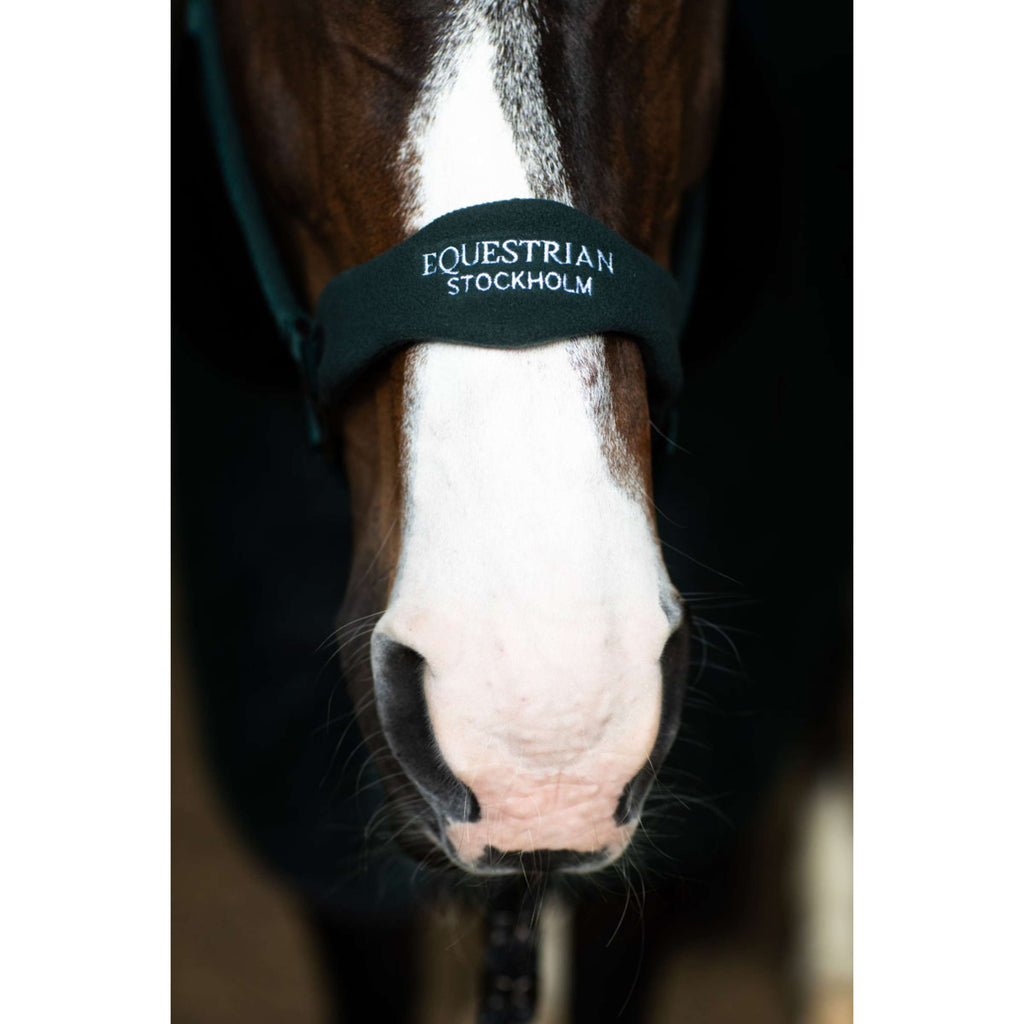 Equestrian Stockholm Halster Anatomic Fleece Sycamore Green