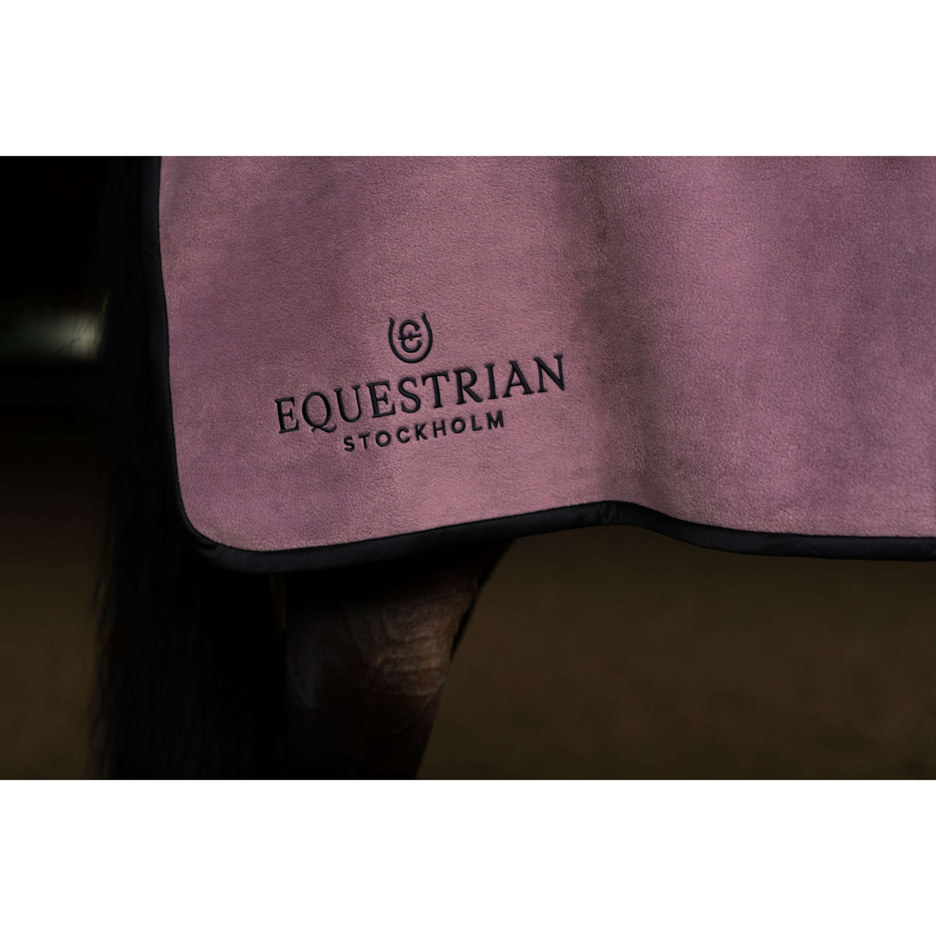 Equestrian Stockholm Quarter Sheet Heavy Fleece Blush
