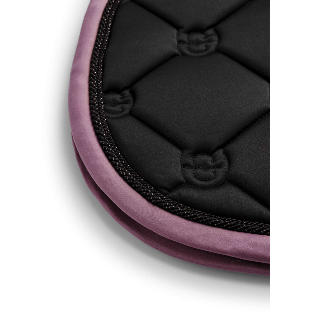 Equestrian Stockholm Zadeldekje Springen Zwart/Blush