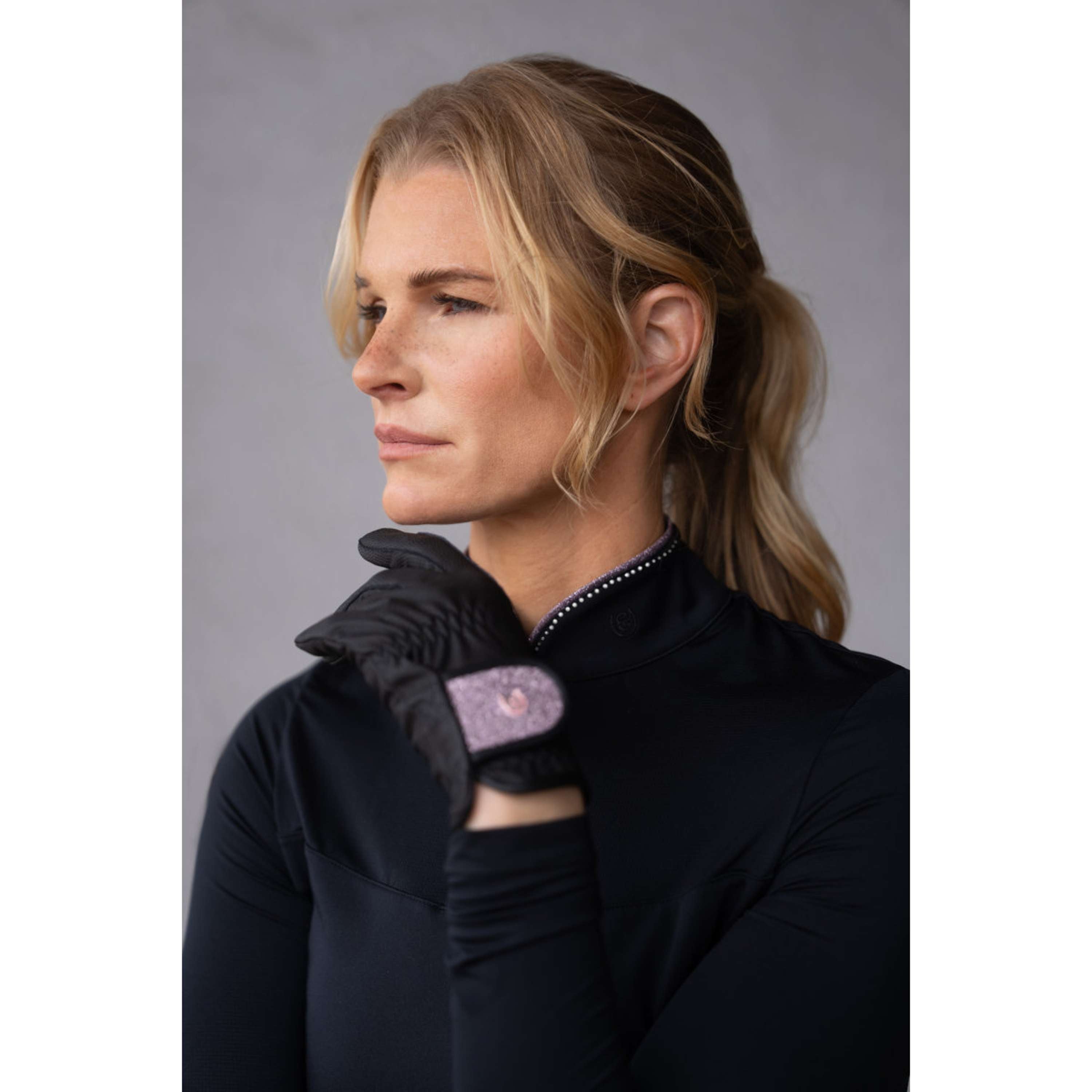 Equestrian Stockholm Rijhandschoenen Motion Pink Glimmer