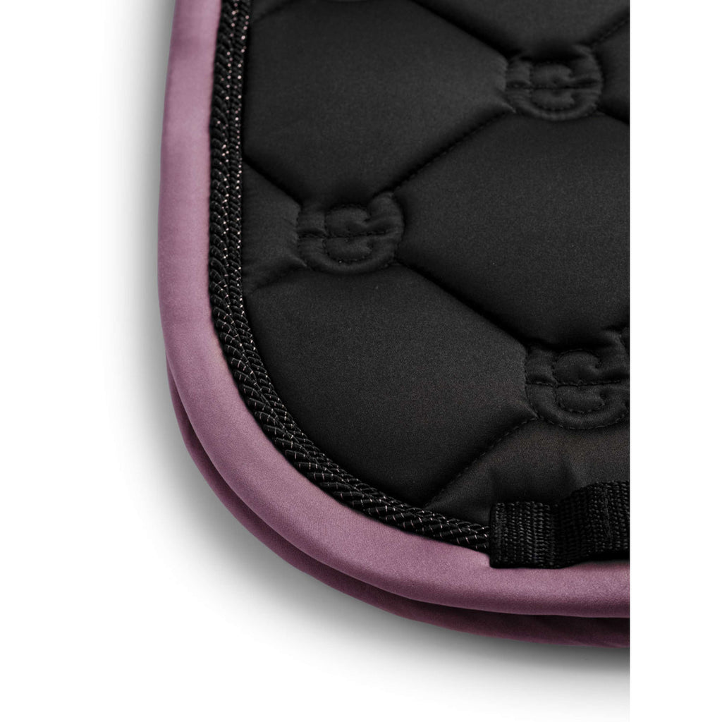 Equestrian Stockholm Zadeldekje Dressuur Zwart/Blush