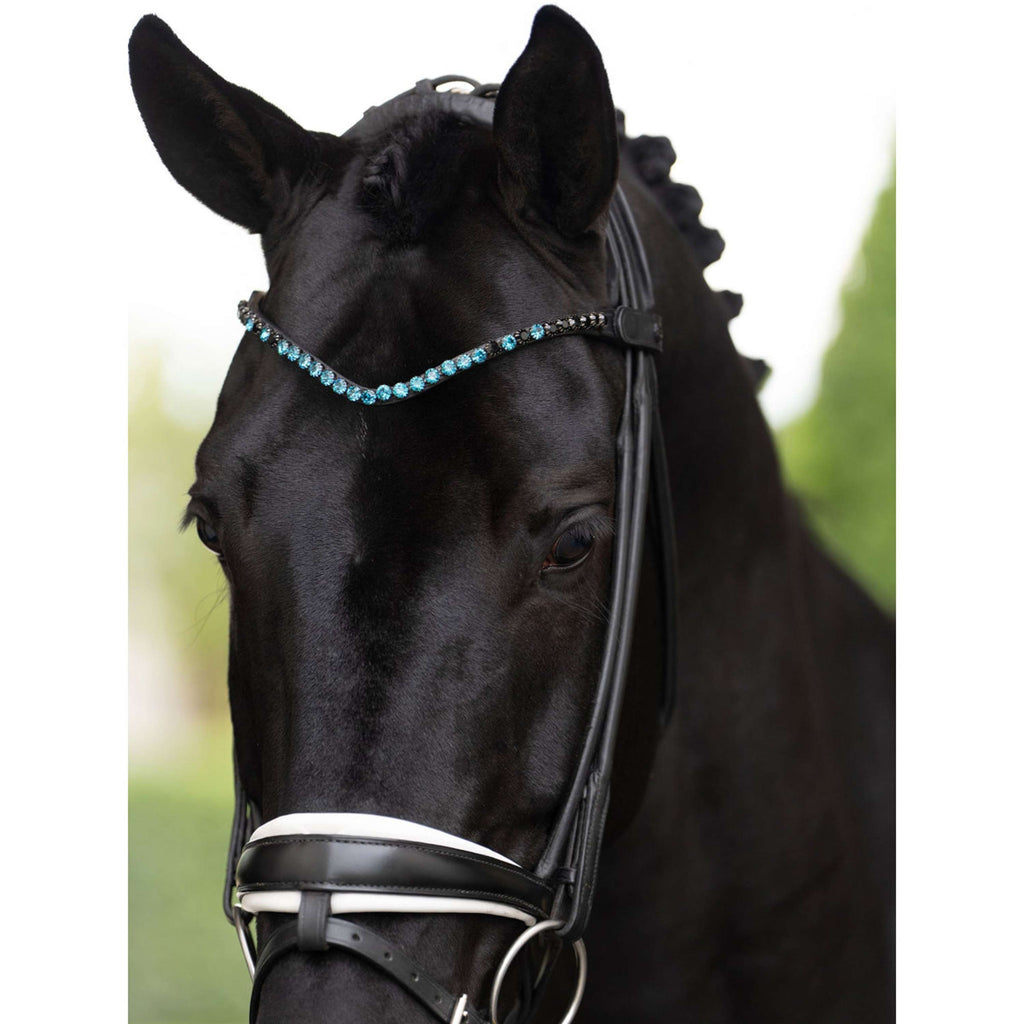 Equestrian Stockholm Frontriem Faded 8mm Blue Meadow