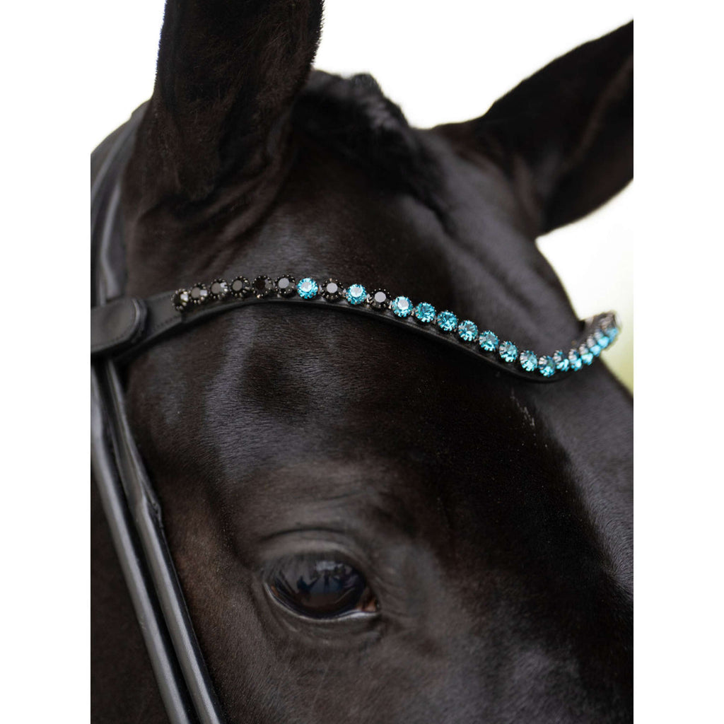 Equestrian Stockholm Frontriem Faded 8mm Blue Meadow