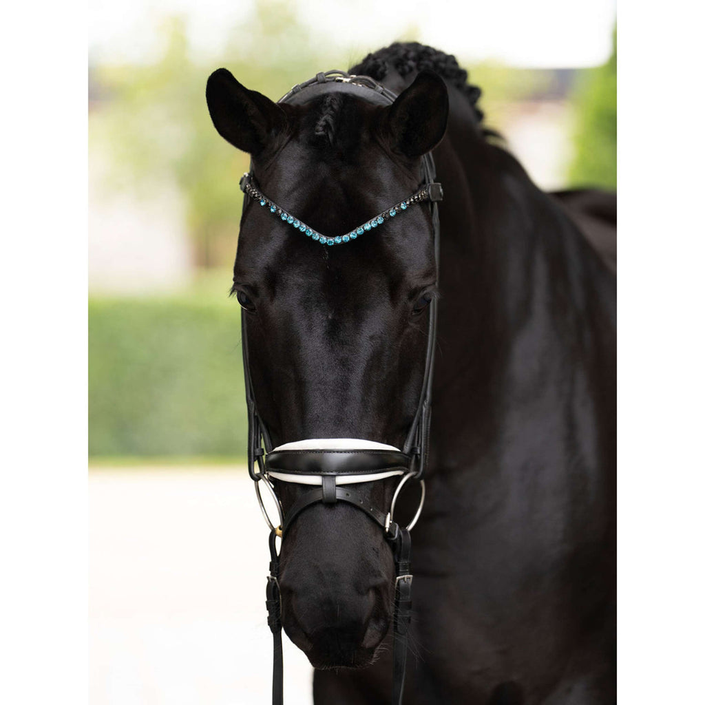 Equestrian Stockholm Frontriem Faded 8mm Blue Meadow