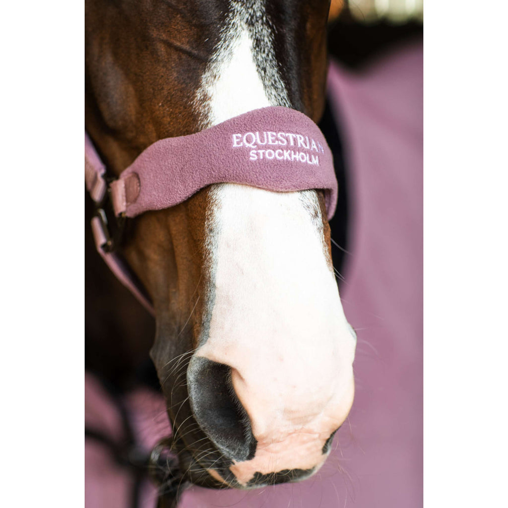 Equestrian Stockholm Halster Anatomic Fleece Blush
