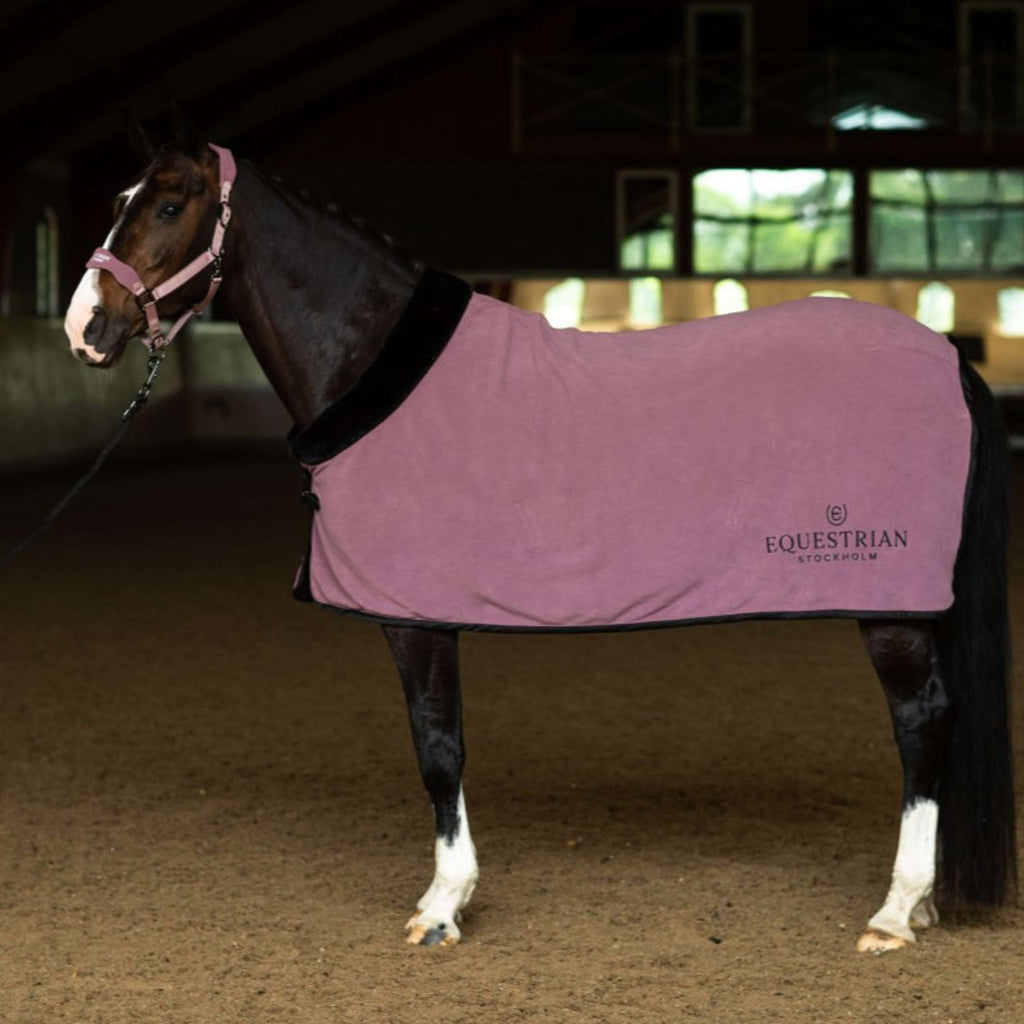 Equestrian Stockholm Halster Anatomic Fleece Blush