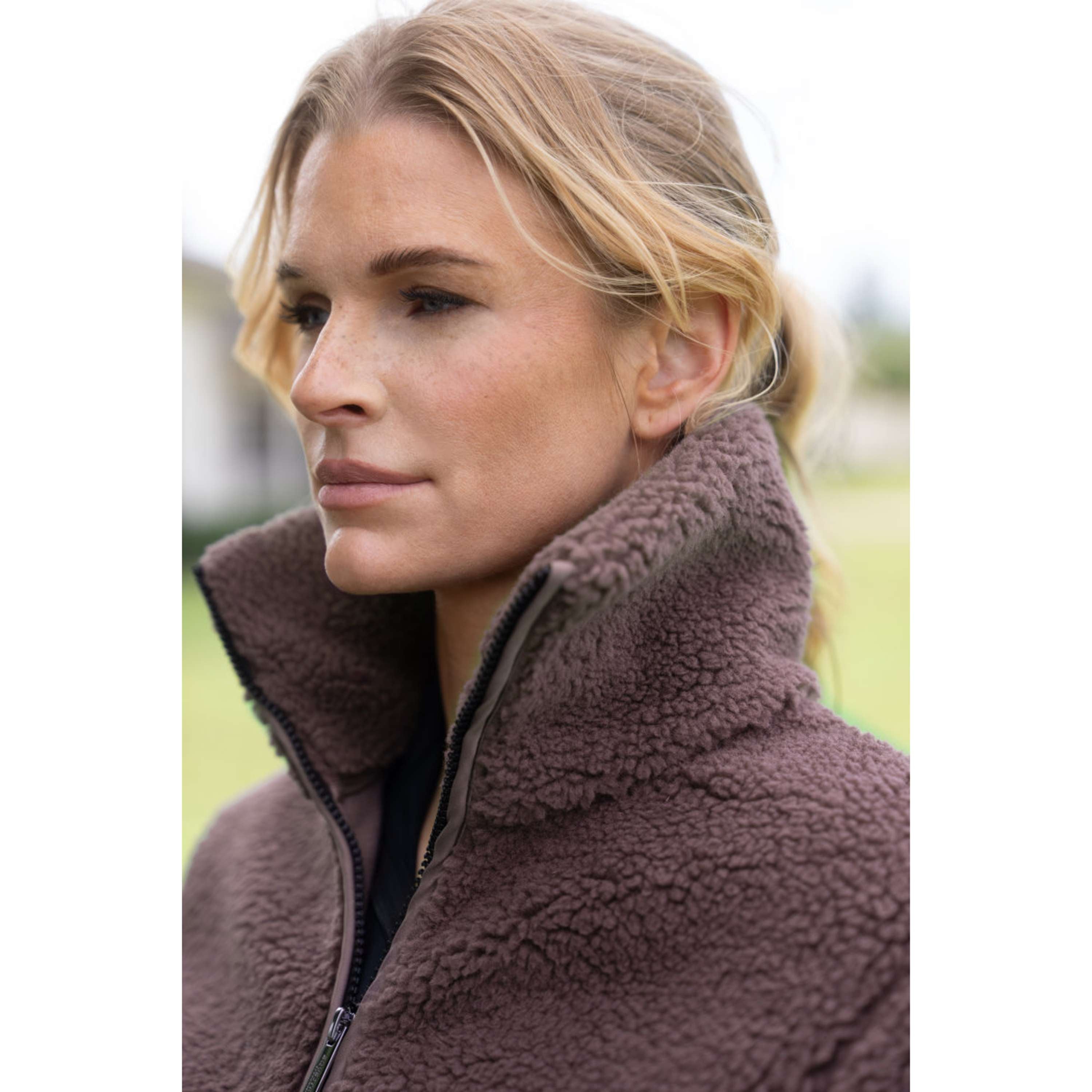 Equestrian Stockholm Fleecejack Teddy Blush