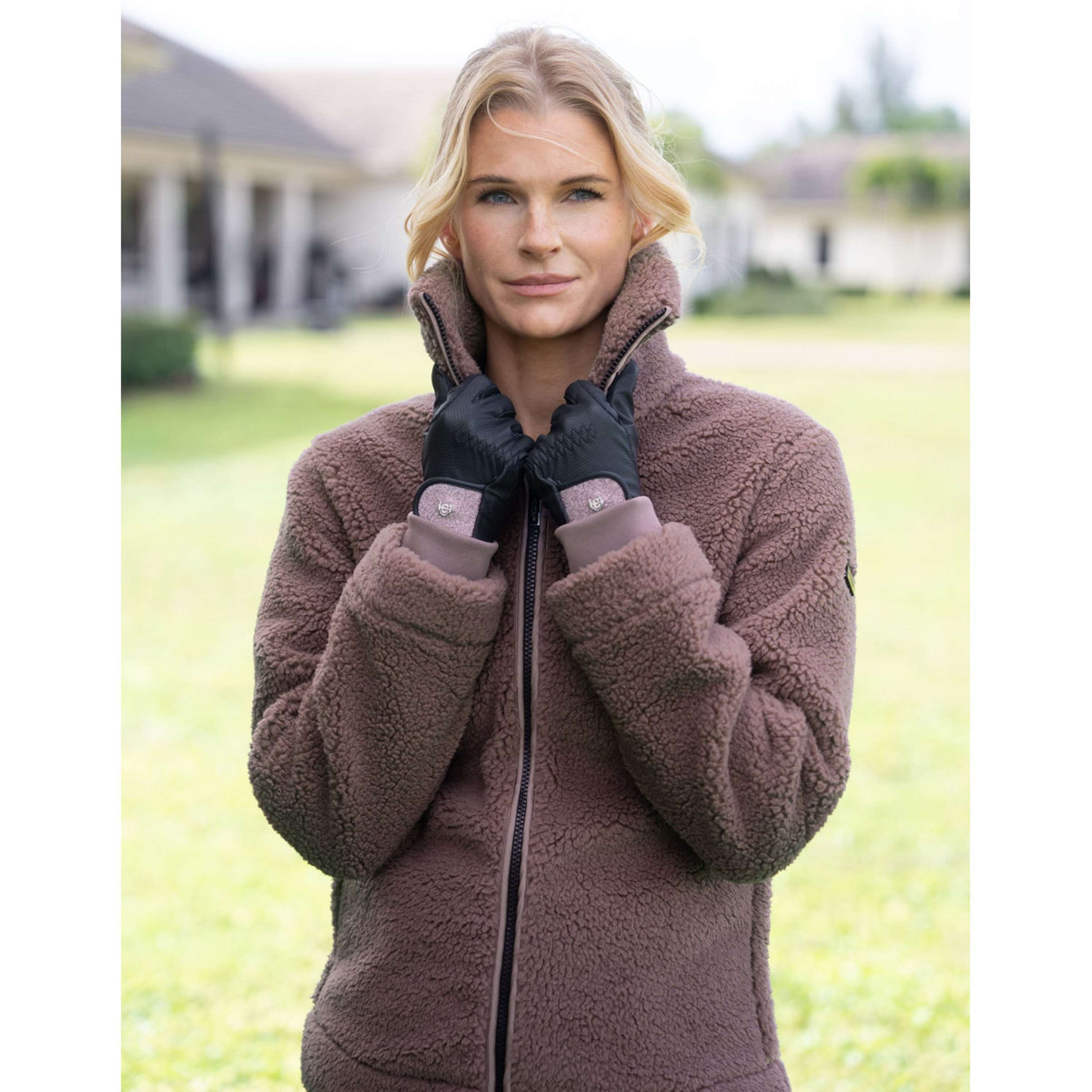 Equestrian Stockholm Fleecejack Teddy Blush