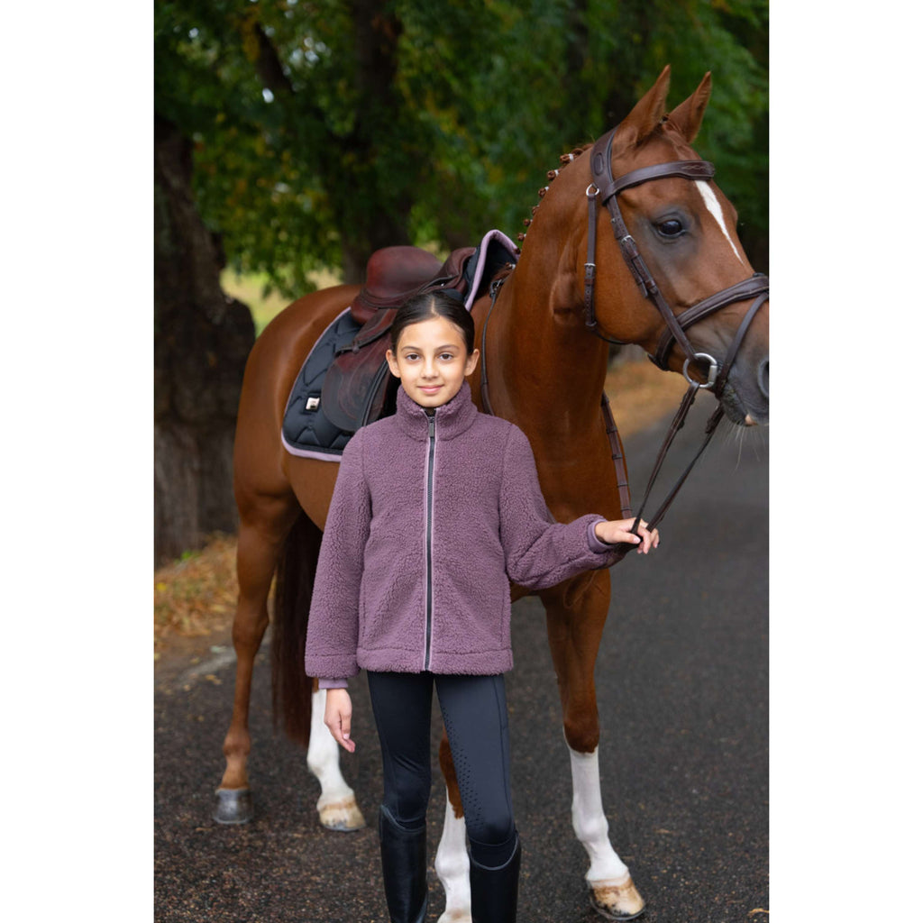 Equestrian Stockholm Fleecejack Teddy Young Rider Blush