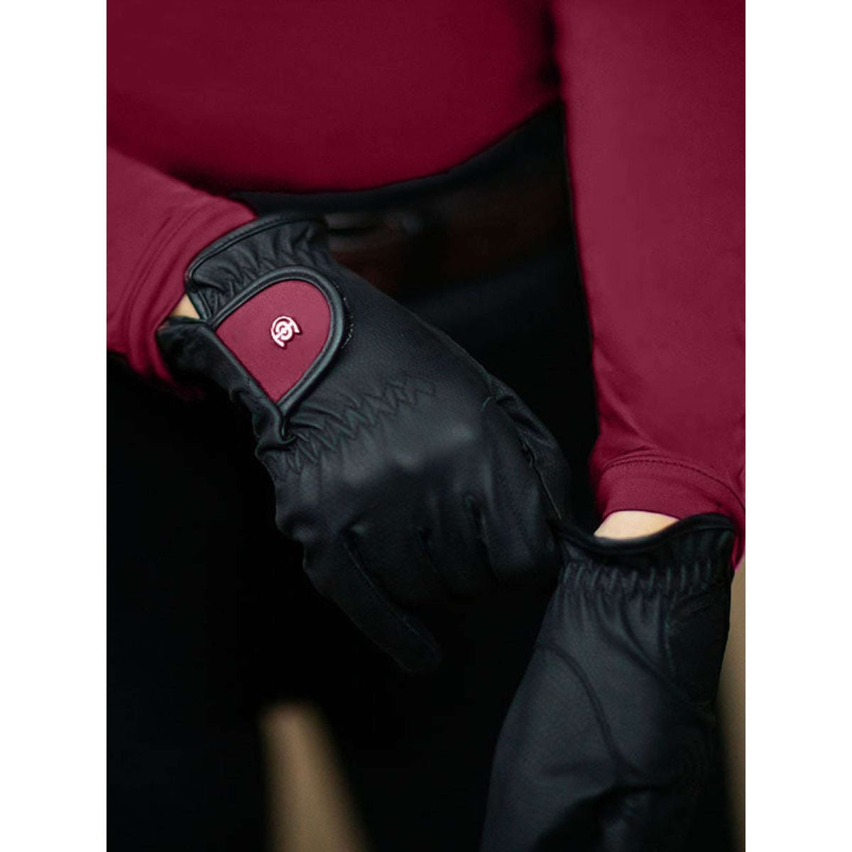 Equestrian Stockholm Rijhandschoenen Motion Bordeaux