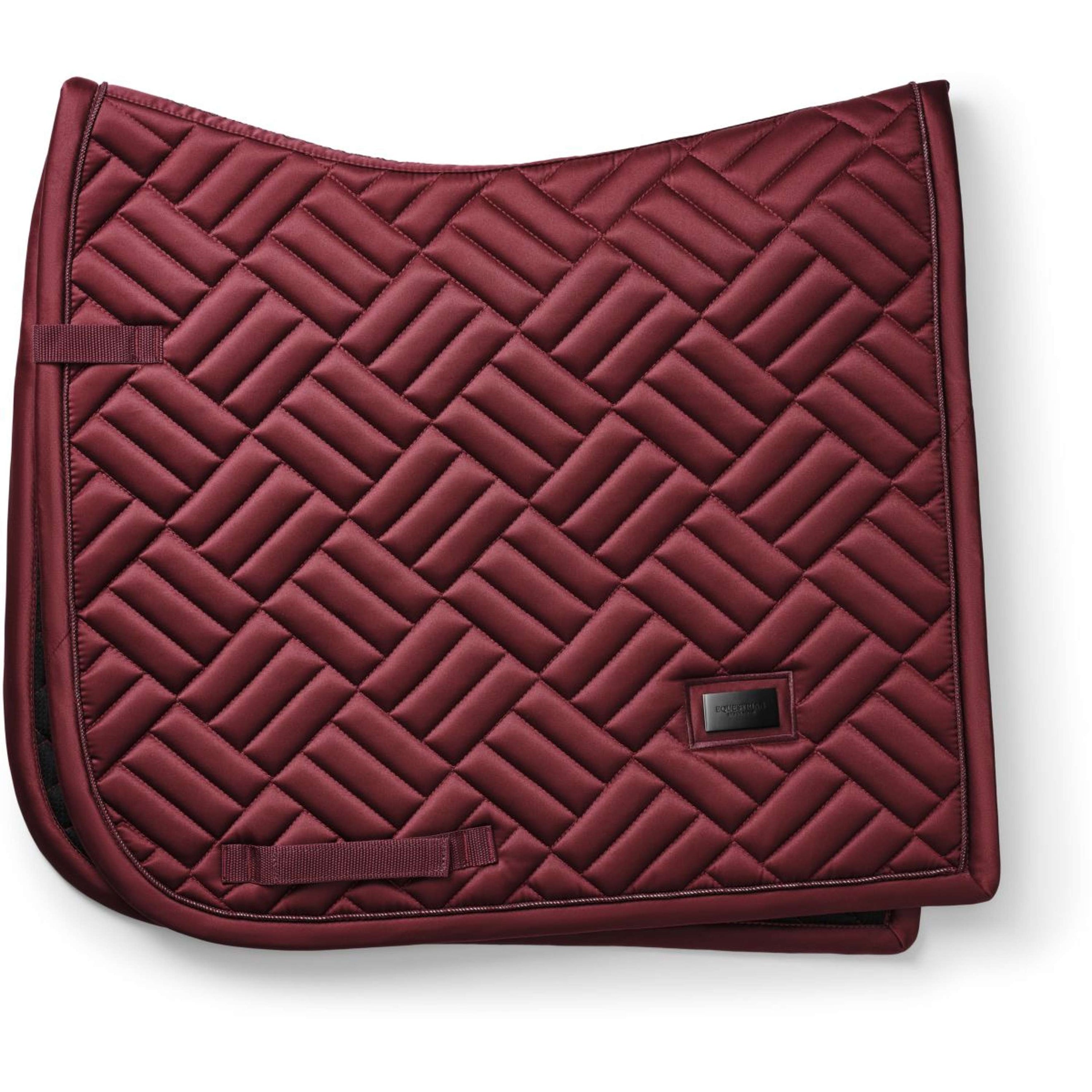 Equestrian Stockholm Zadeldekje Modern Dressuur Bordeaux