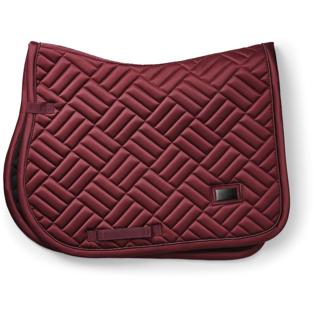 Equestrian Stockholm Zadeldekje Modern Springen Bordeaux