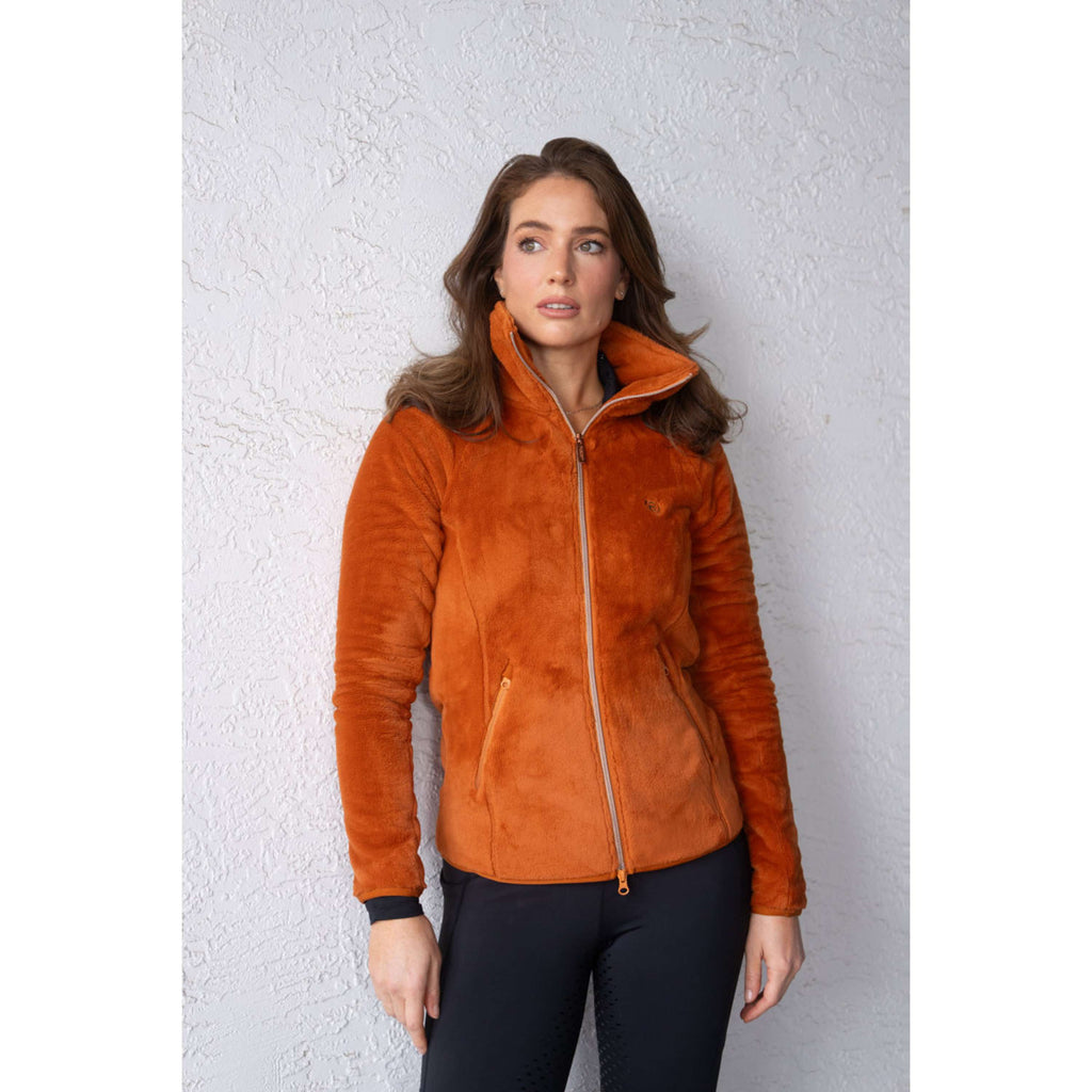 Equestrian Stockholm Fleecejack Velvet Chestnut