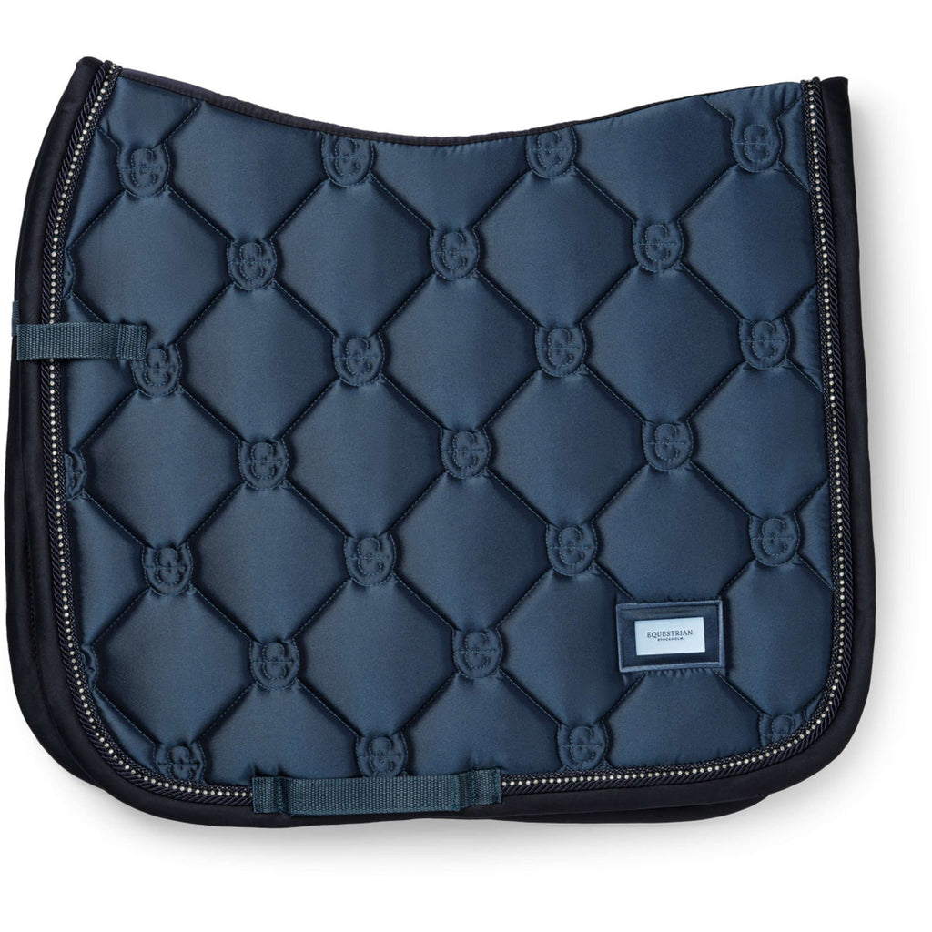 Equestrian Stockholm Zadeldekje Crystal Shine Dressuur Blue Meadow