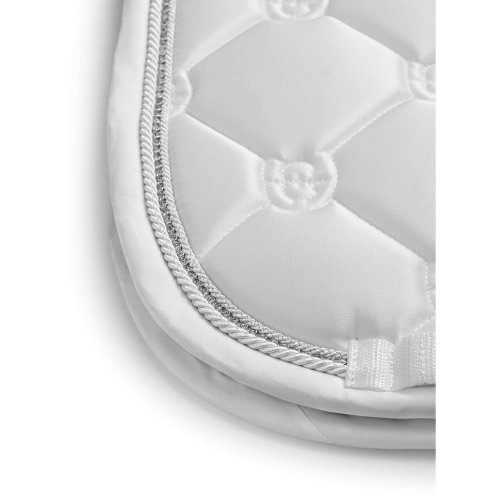 Equestrian Stockholm Zadeldekje Crystal Shine Dressuur Wit
