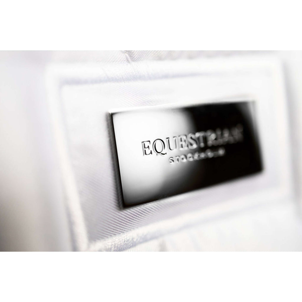 Equestrian Stockholm Zadeldekje Crystal Shine Dressuur Wit