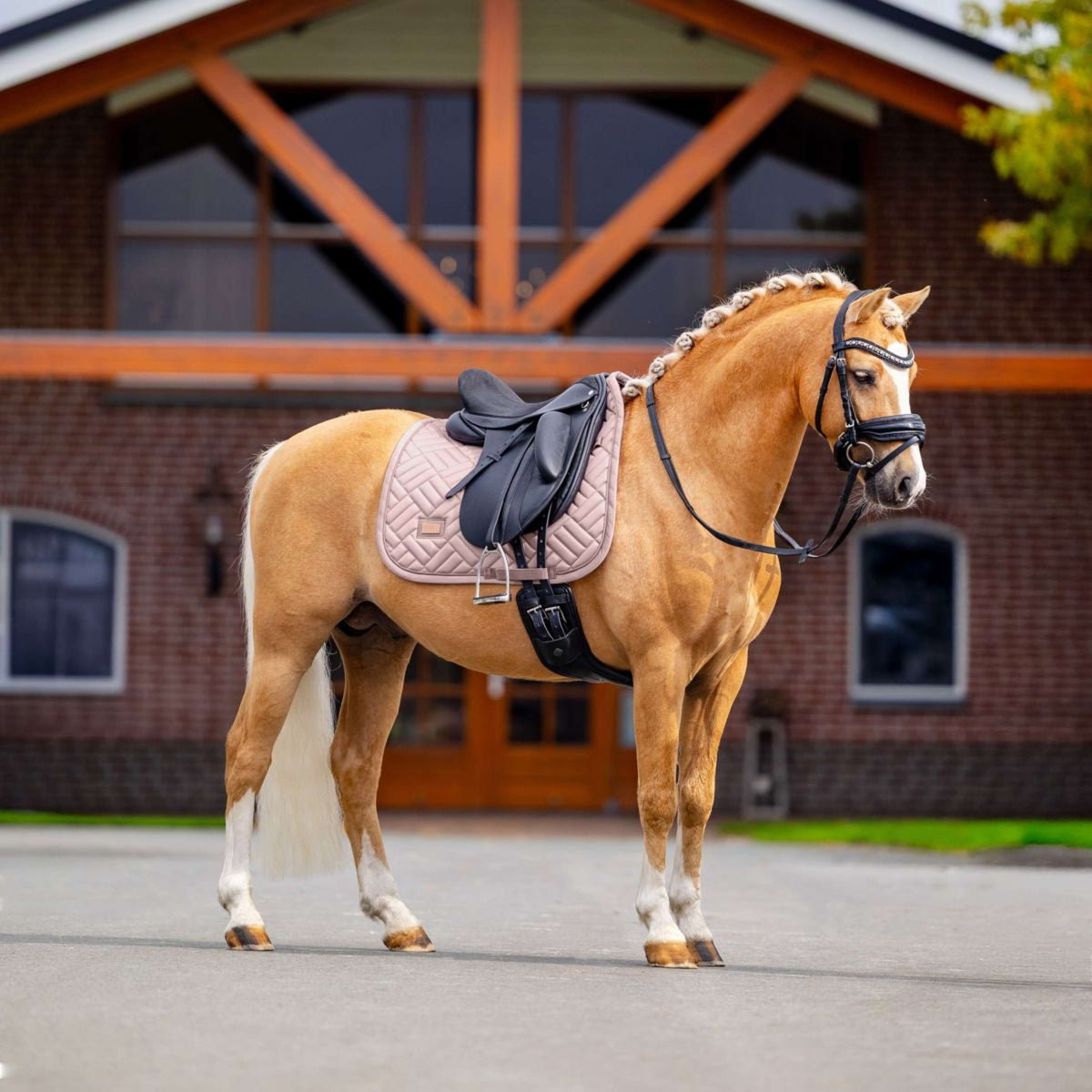 Equestrian Stockholm Zadeldekje Modern Dressuur Midsummer Blush
