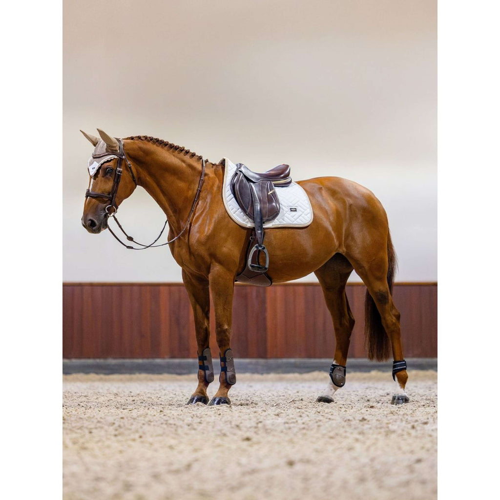 Equestrian Stockholm Zadeldekje Modern Springen White Sand