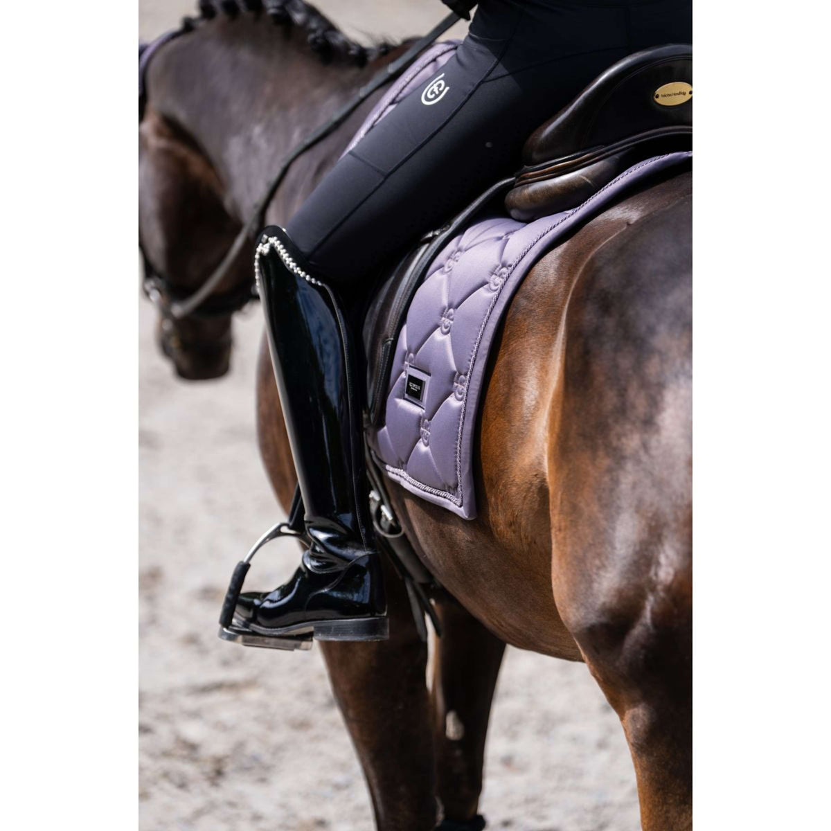 Equestrian Stockholm Zadeldekje Dressuur Dark Violet