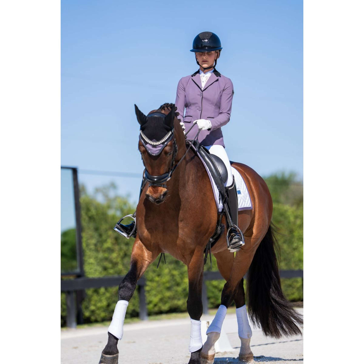 Equestrian Stockholm Oornetje Modern Dark Violet