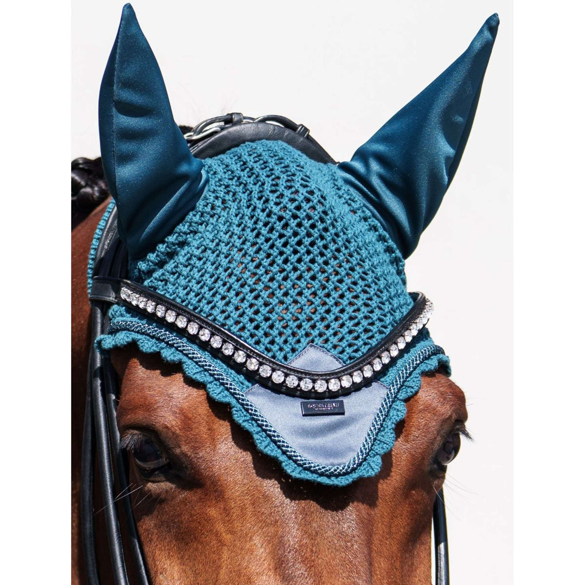 Equestrian Stockholm Oornetje Teal Blue