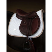 Equestrian Stockholm Zadeldekje Modern Springen White Sand