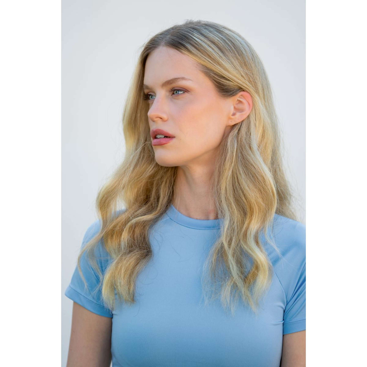 Equestrian Stockholm Shirt Dynamic Short Sleeve Midsummer Blue