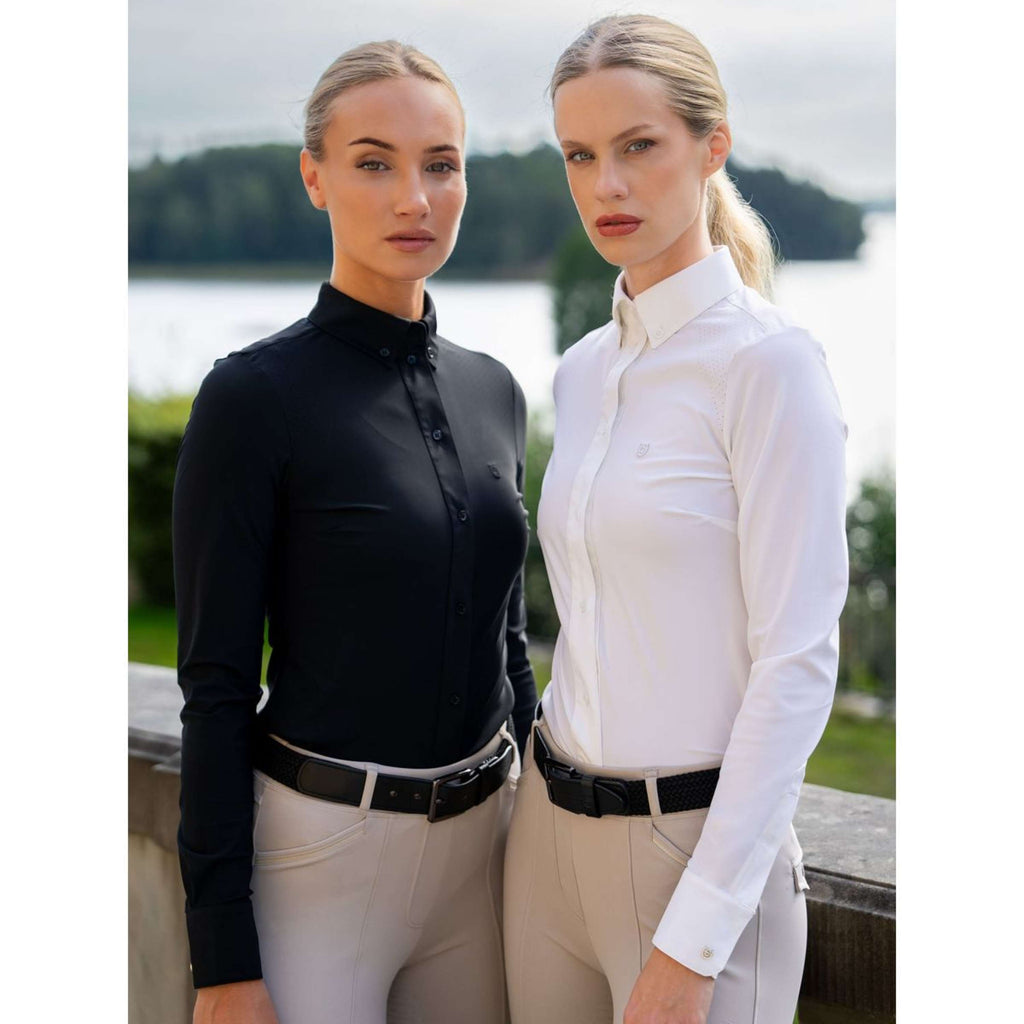 Equestrian Stockholm Wedstrijdshirt Performance Wit