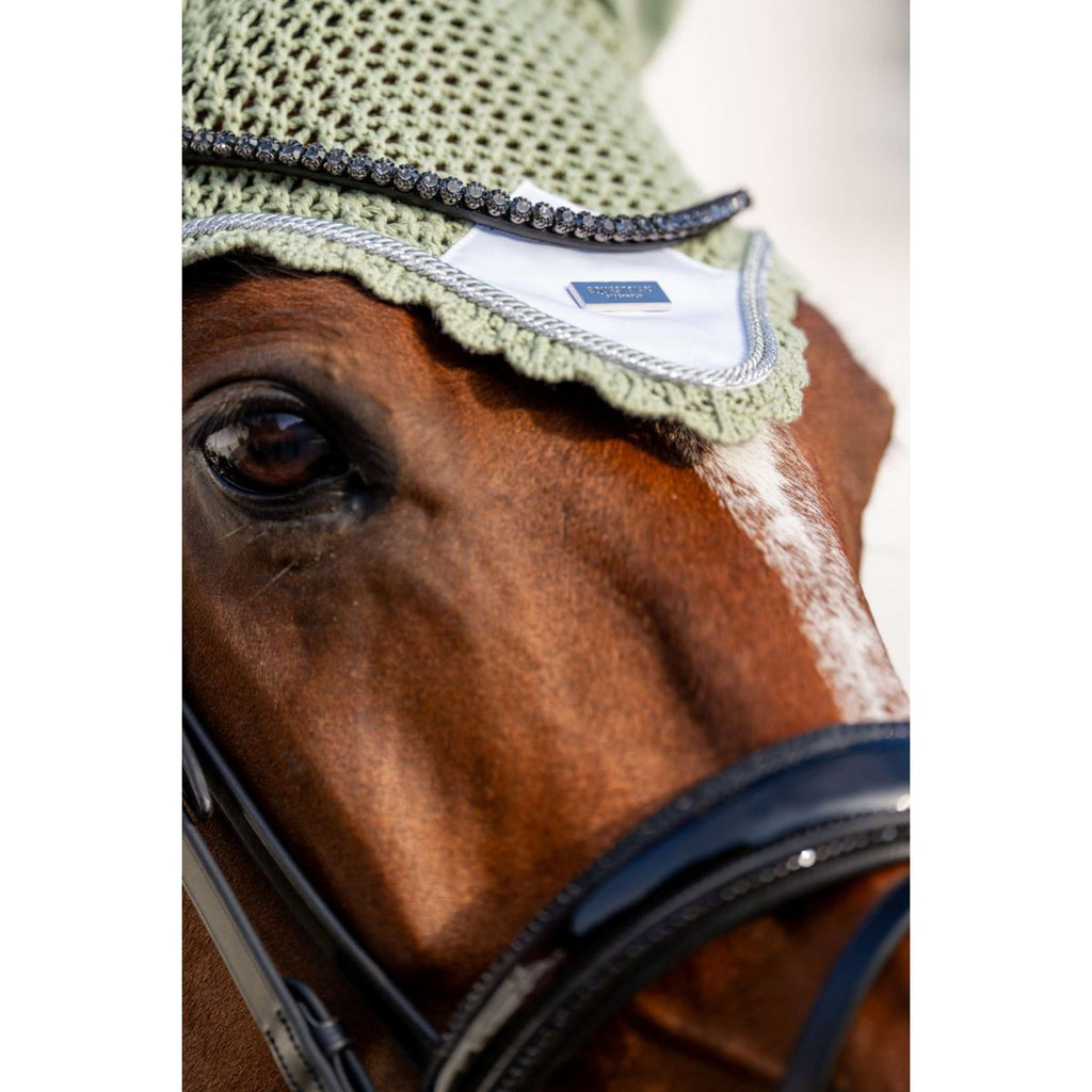 Equestrian Stockholm Oornetje Pistachio White