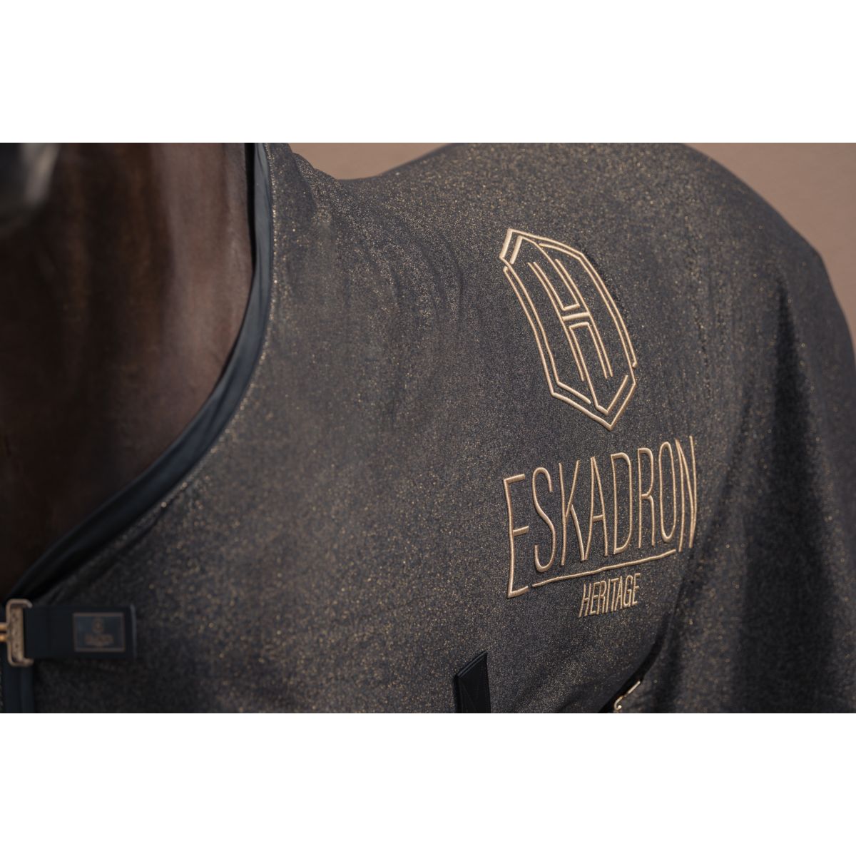 Eskadron Zweetdeken Heritage Jersey Sparkle Zwart