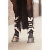 Eskadron Dressage Boots Heritage Mesh Faux Fur Zwart