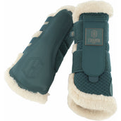 Eskadron Dressage Boots Heritage Mesh Faux Fur Vintage Green